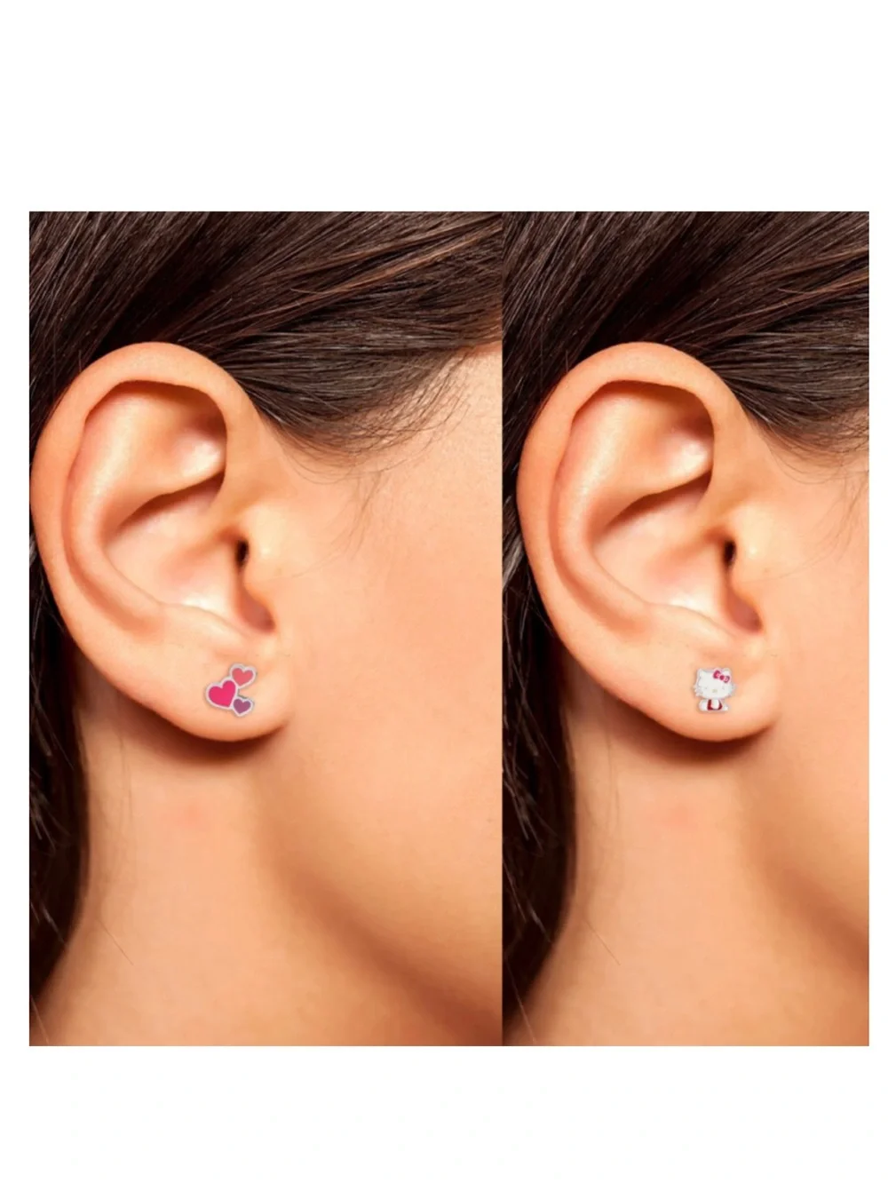 Sanrio Silver Plated Hello Kitty and Friends Stud Earring Set (NWT)